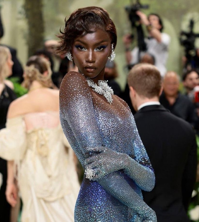 Dripping in Starlight: Anok Yai’s Ethereal 2024 Met Gala Look