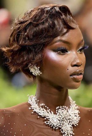 Dripping in Starlight: Anok Yai's Ethereal 2024 Met Gala Look | Czarina